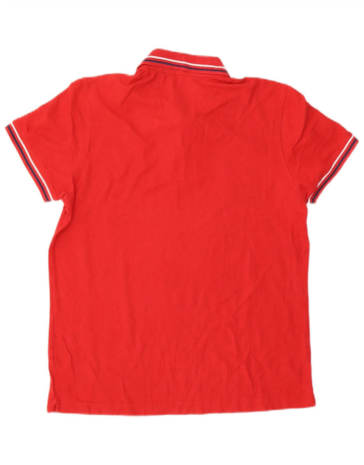 Lotto Herren-Poloshirt, Größe L, Rot