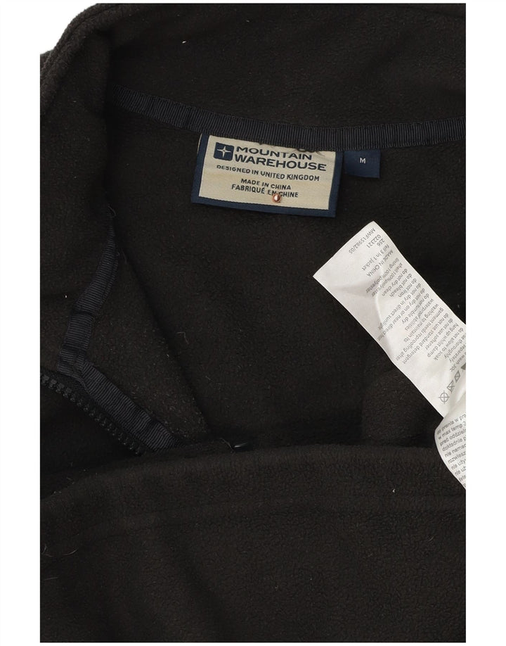 MOUNTAIN WAREHOUSE Herren Fleecejacke UK 38 Medium Schwarz Polyester