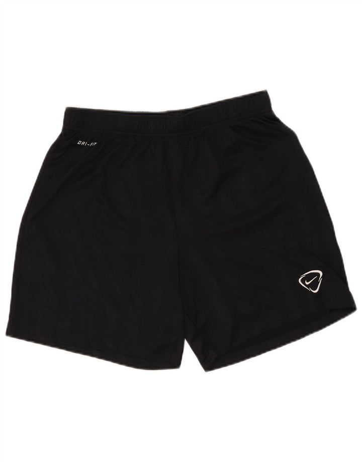 Nike Herren Dri Fit Sport Shorts Mittelschwarz gestreift Polyester