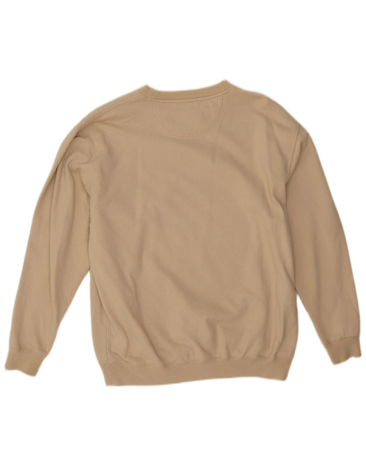 Lee Herren-Sweatshirt-Pullover, Größe L, Beige
