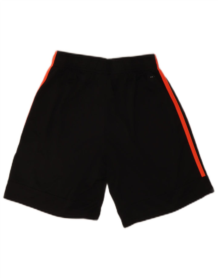 Adidas Sportshorts für Jungen, 13–14 Jahre, schwarzes Polyester