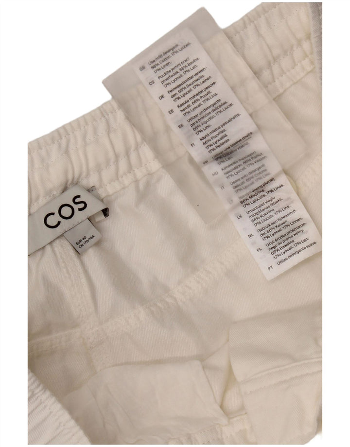 Gerade Chino-Hose für Damen von Cos, mittelweiße Baumwolle