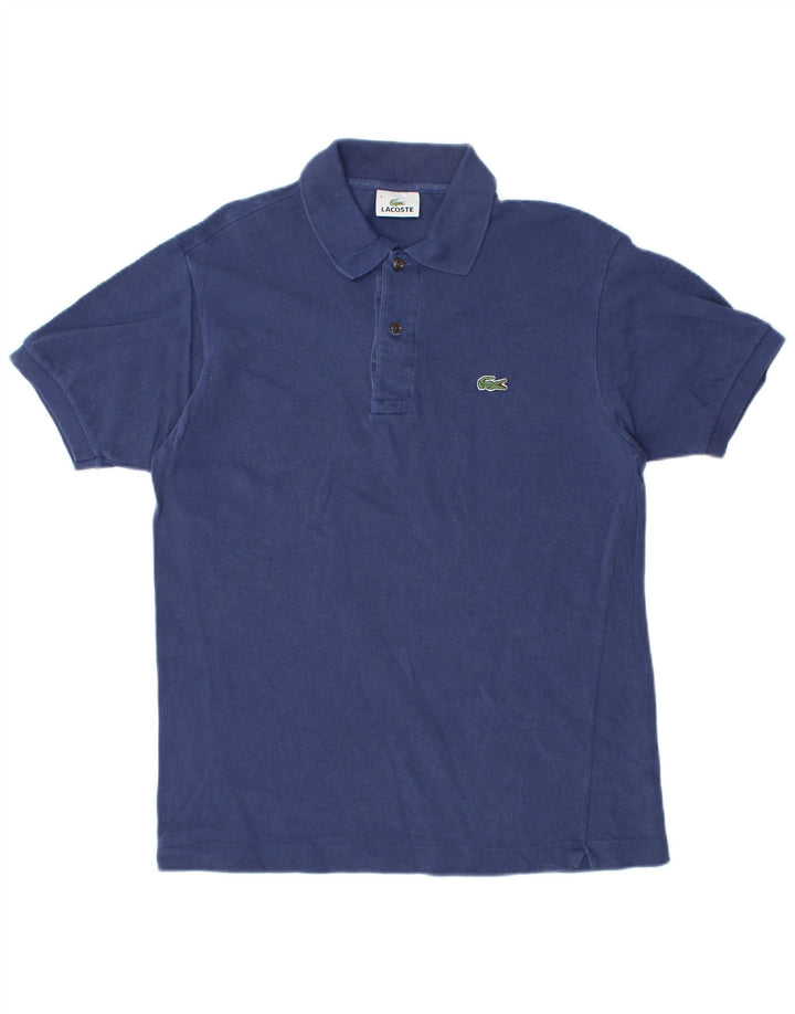 LACOSTE Herren-Poloshirt, Größe 4, mittelgroß, marineblau, Baumwolle