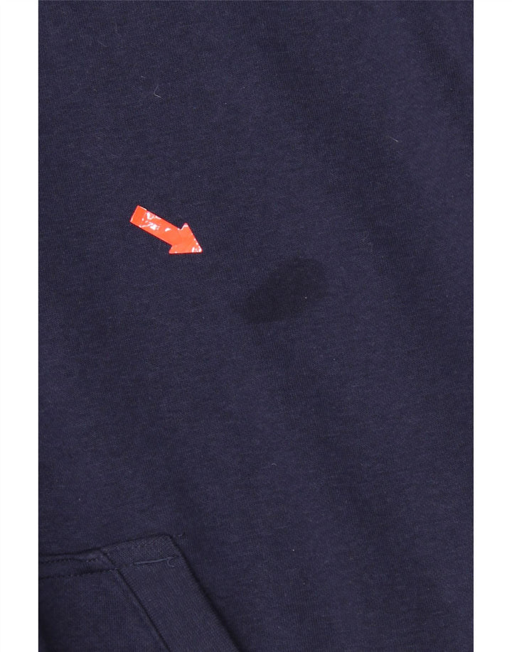 Kappa Herren Trainingsanzug Top Jacke 2XL Marineblau Baumwolle