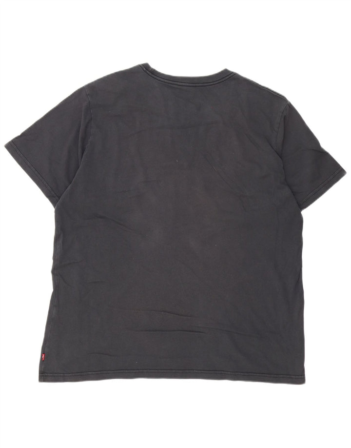 Levi's Herren Relaxed Graphic T-Shirt Top Large Grau
