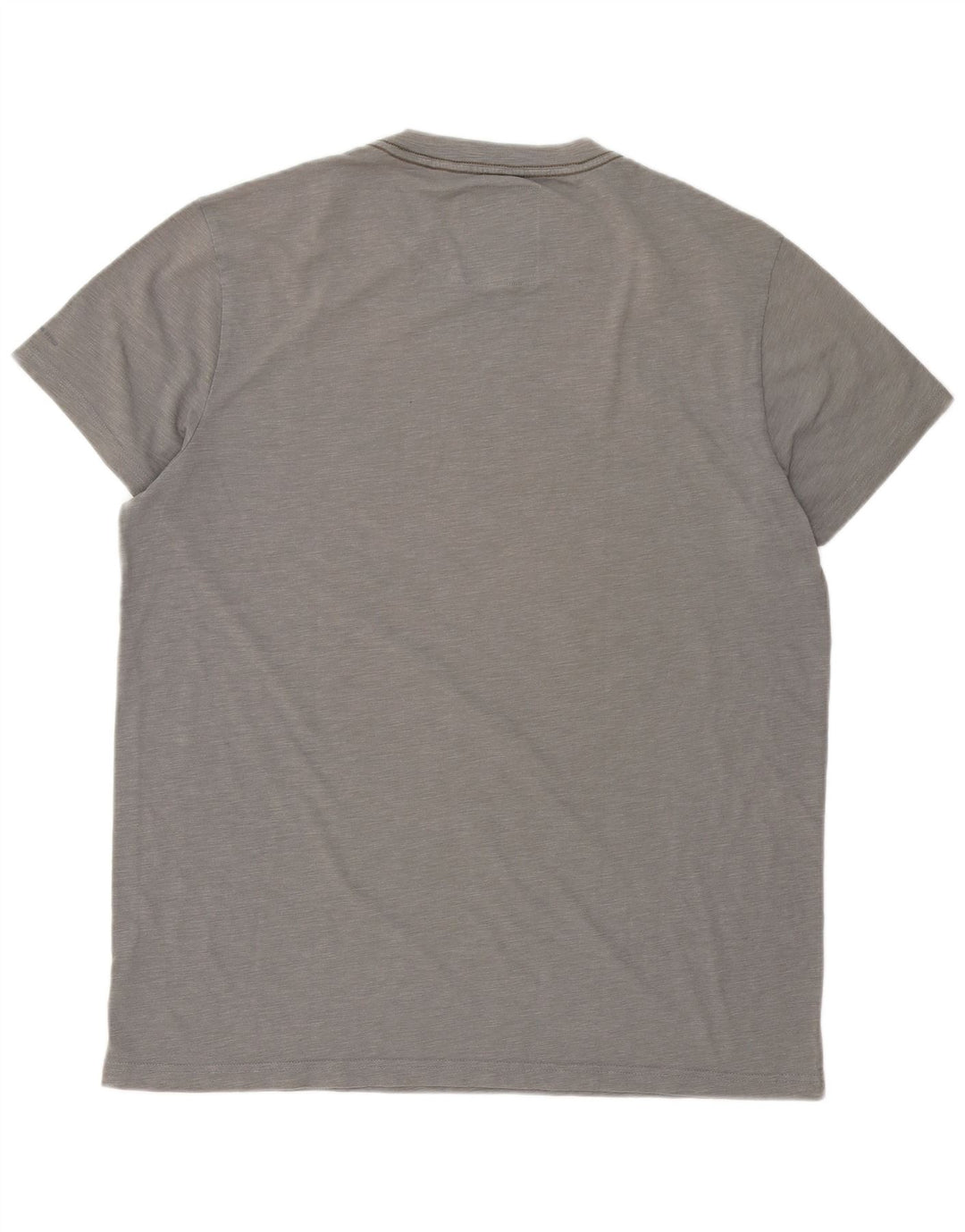 G-STAR Herren-T-Shirt mit normaler Passform, Grafik, XL, graue Baumwolle