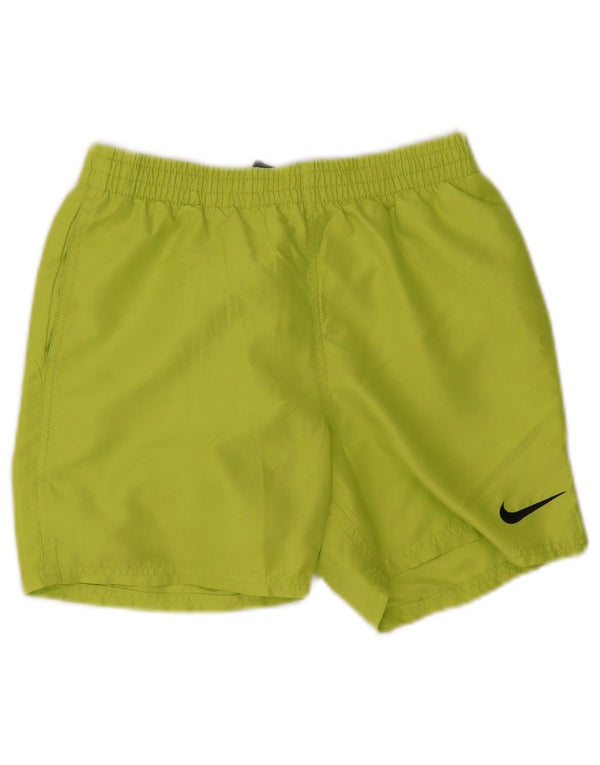 Nike Sportshorts für Jungen, 12–13 Jahre, groß, grünes Polyester