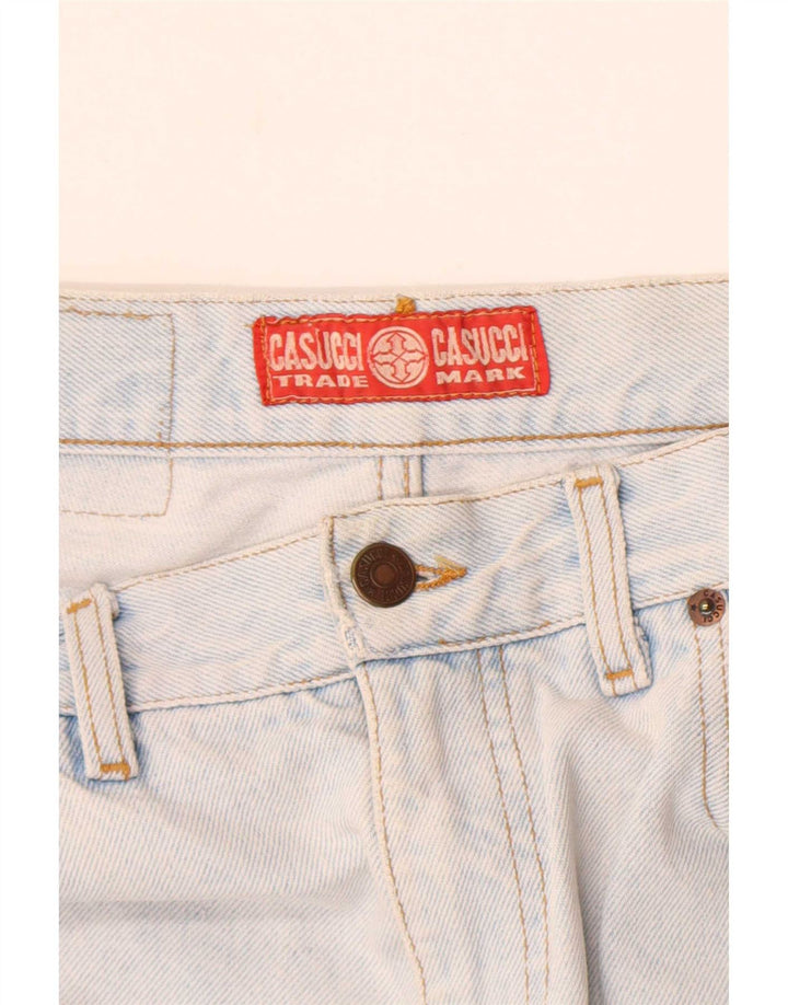 Cassuci Damen Graphic Straight Jeans W28 L28 Blau