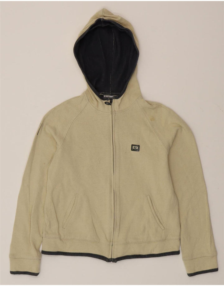 SERGIO TACCHINI Damen-Kapuzenpullover mit Reißverschluss IT 44 Mittelbeige Baumwolle