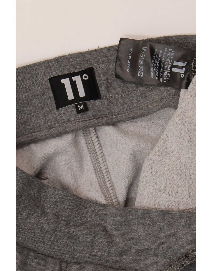 Eleven Degrees Herren-Trainingsanzug-Hose mit Grafik, Mittelgrau