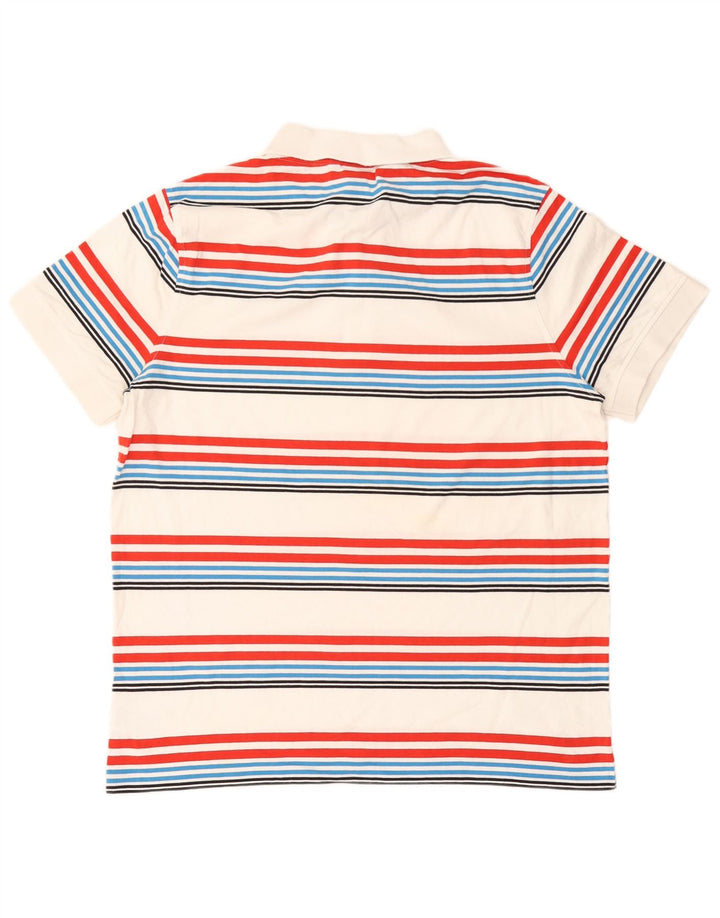 Animal Herren-Poloshirt, groß, mehrfarbig, gestreift, Baumwolle