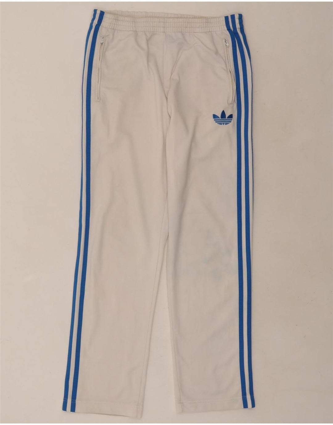 Adidas Herren-Trainingshose, Größe S, Weiß, Polyester