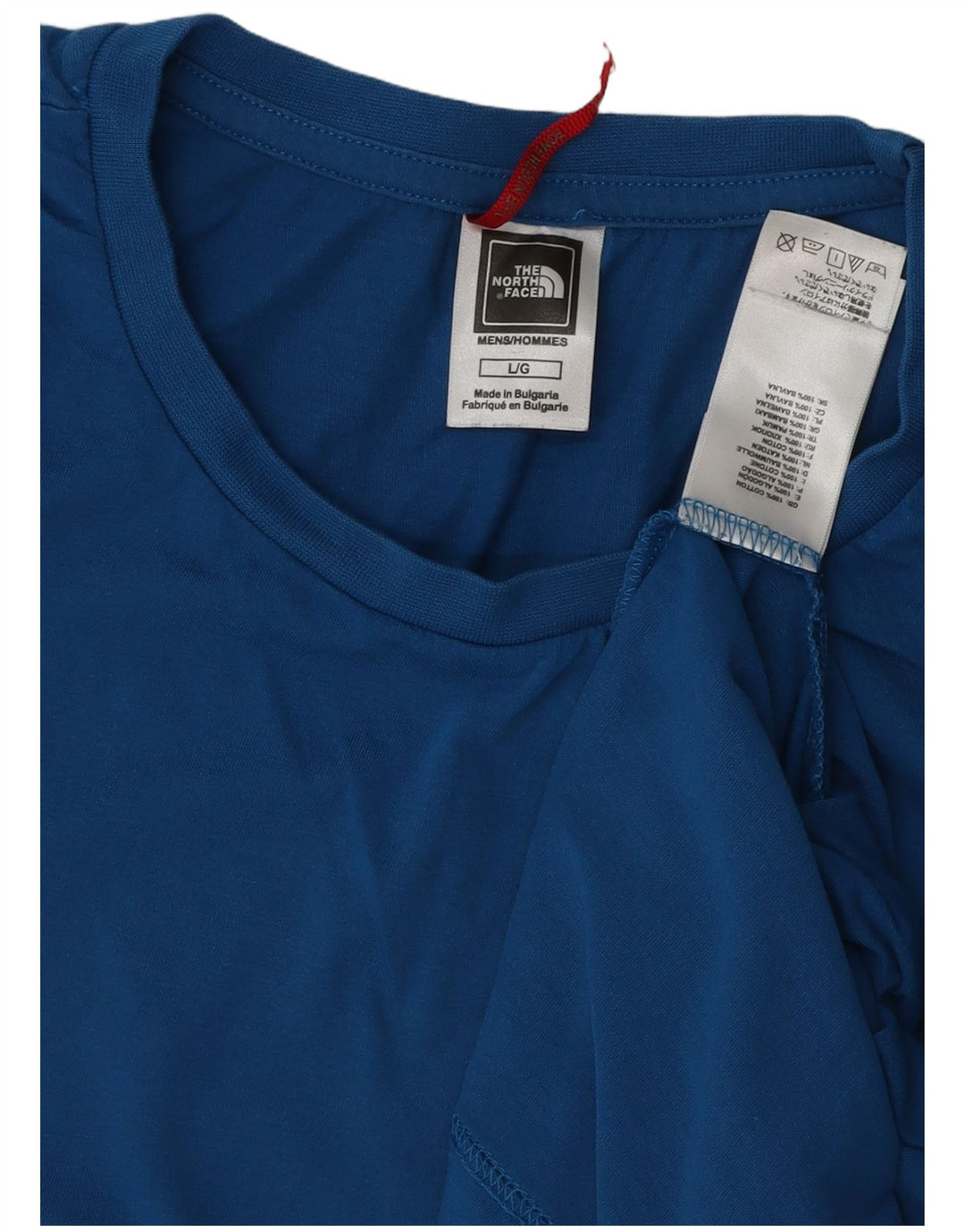 THE NORTH FACE Herren T-Shirt Top Large Blau Baumwolle