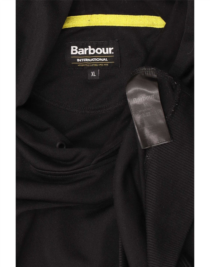 Barbour Herren Kapuzenpullover XL Schwarz Polyester