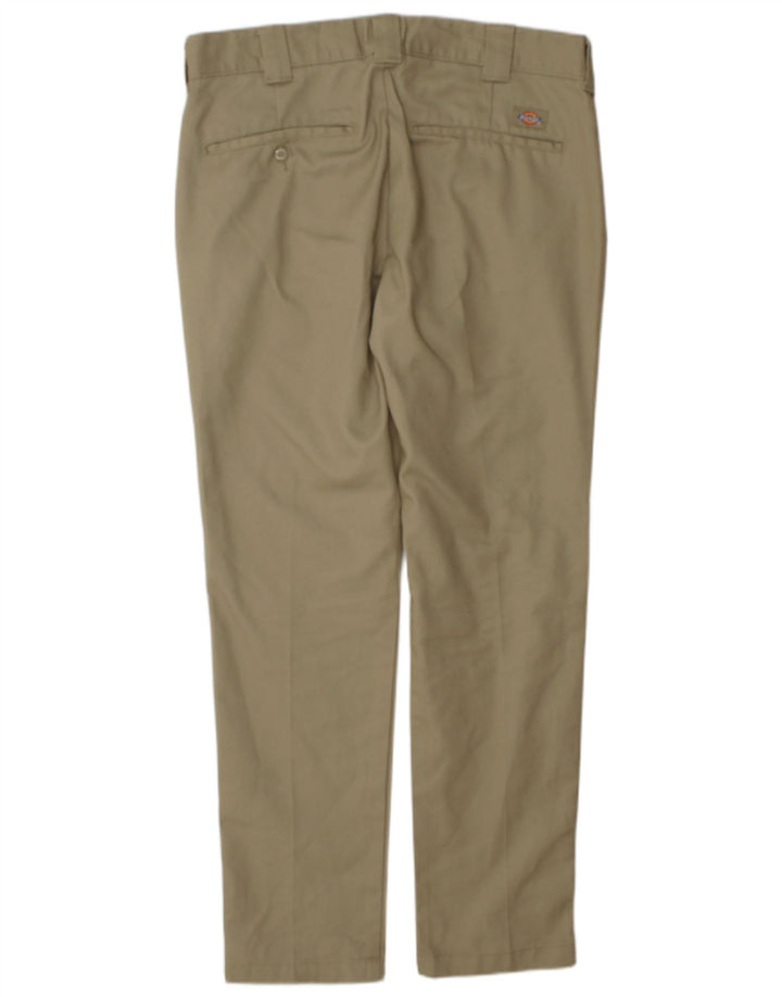 Dickies Herren Slim Fit Chinohose W34 L32 Khaki Polyester