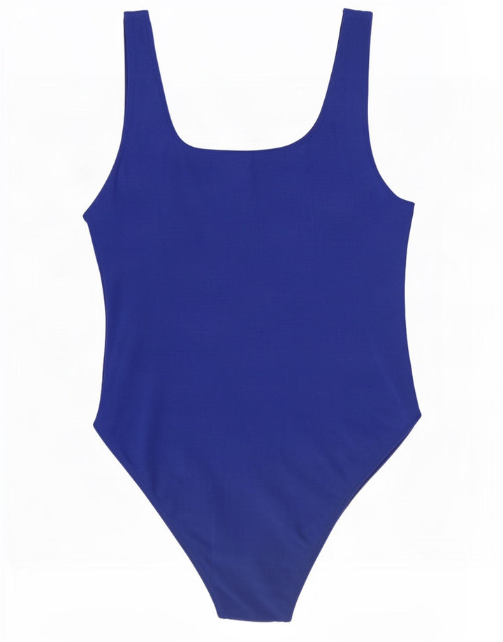 Zara Damen Trafaluc Ärmelloser Body UK 14 Large Blau Polyester