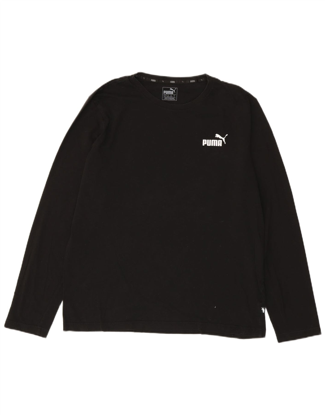 PUMA Herren Top Langarm XL Schwarz