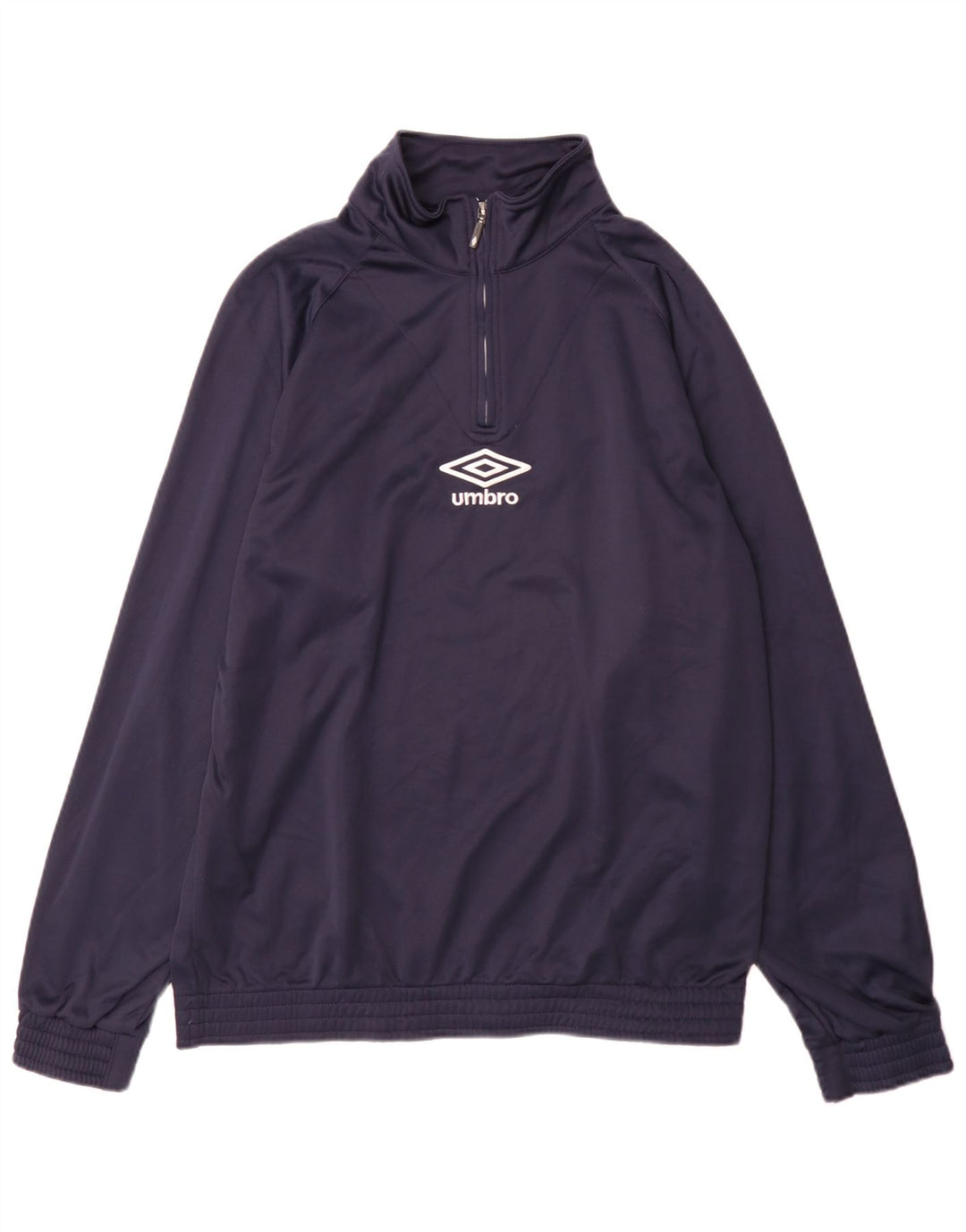 Umbro Herren Pullover Trainingsanzug Top Jacke XL Marineblau Polyester