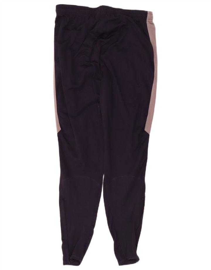 Nike Damen-Trainingshose, UK 14, Größe L, Marineblau, Farbblock-Polyester