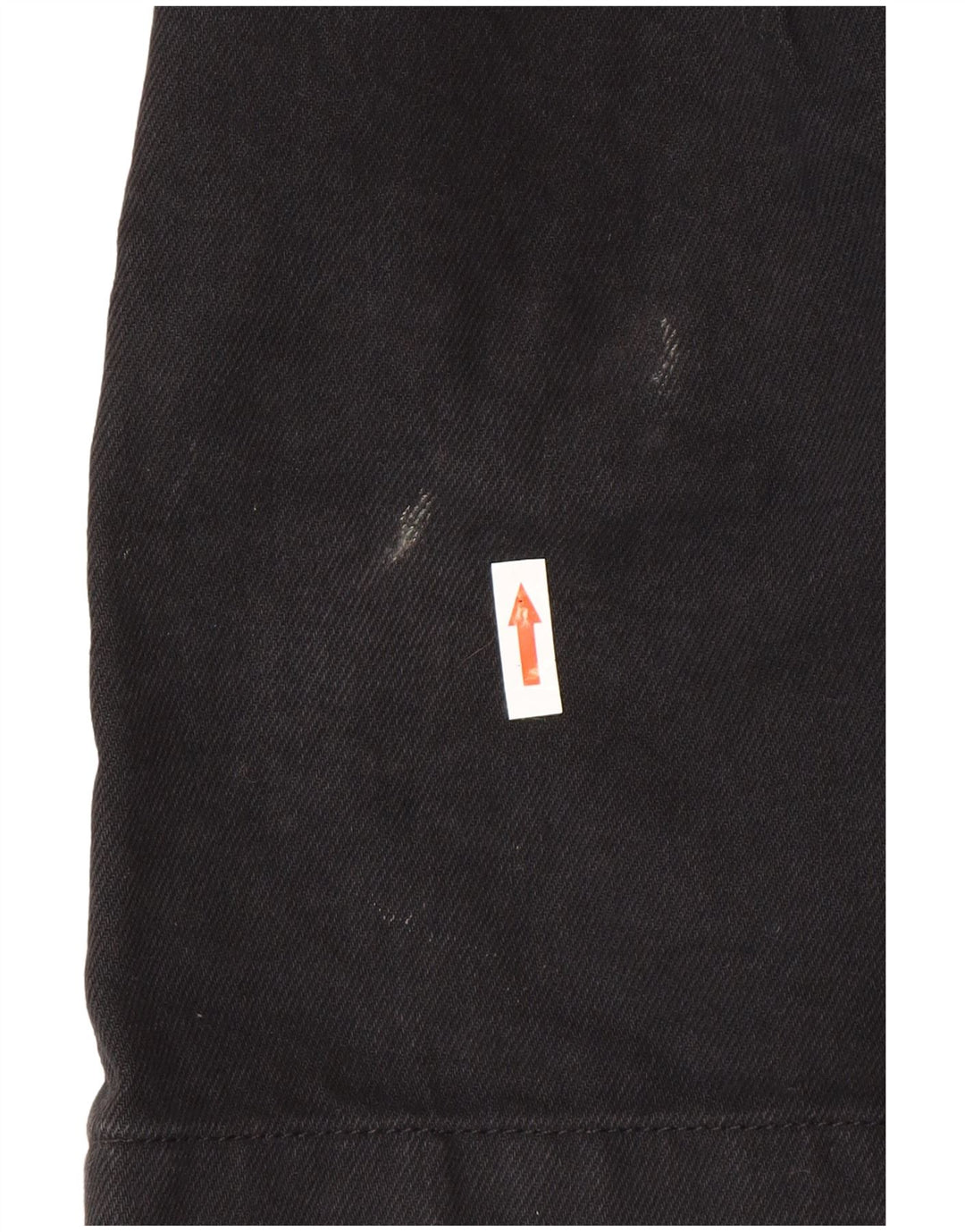 Topshop Damen Jeansrock UK 10 Small W26 Schwarz