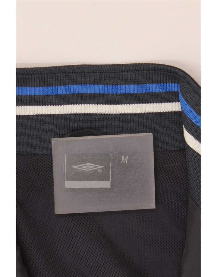 Umbro Herren-Trainingsanzug-Top-Jacke, mittelgroß, Marineblau, Farbblock