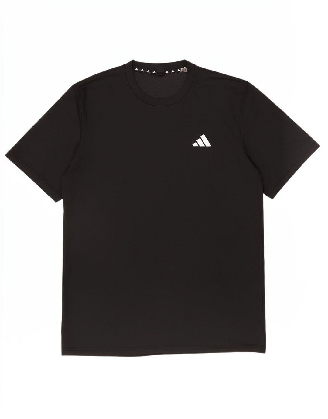 Adidas Herren T-Shirt Top Medium Schwarz Polyester Sport