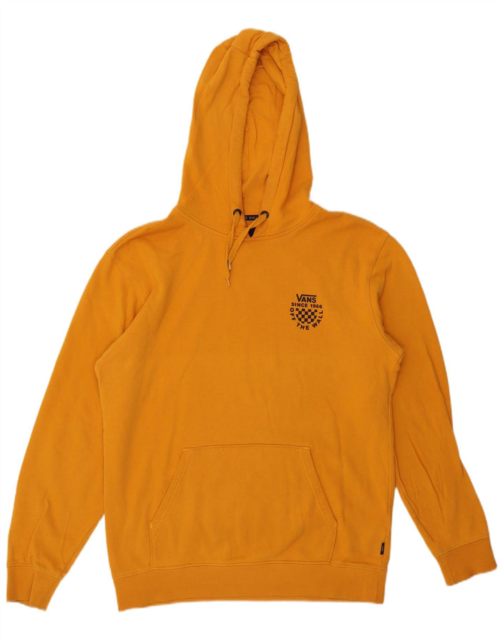 Vans Herren-Kapuzenpullover mit Grafik, mittelorange Baumwolle