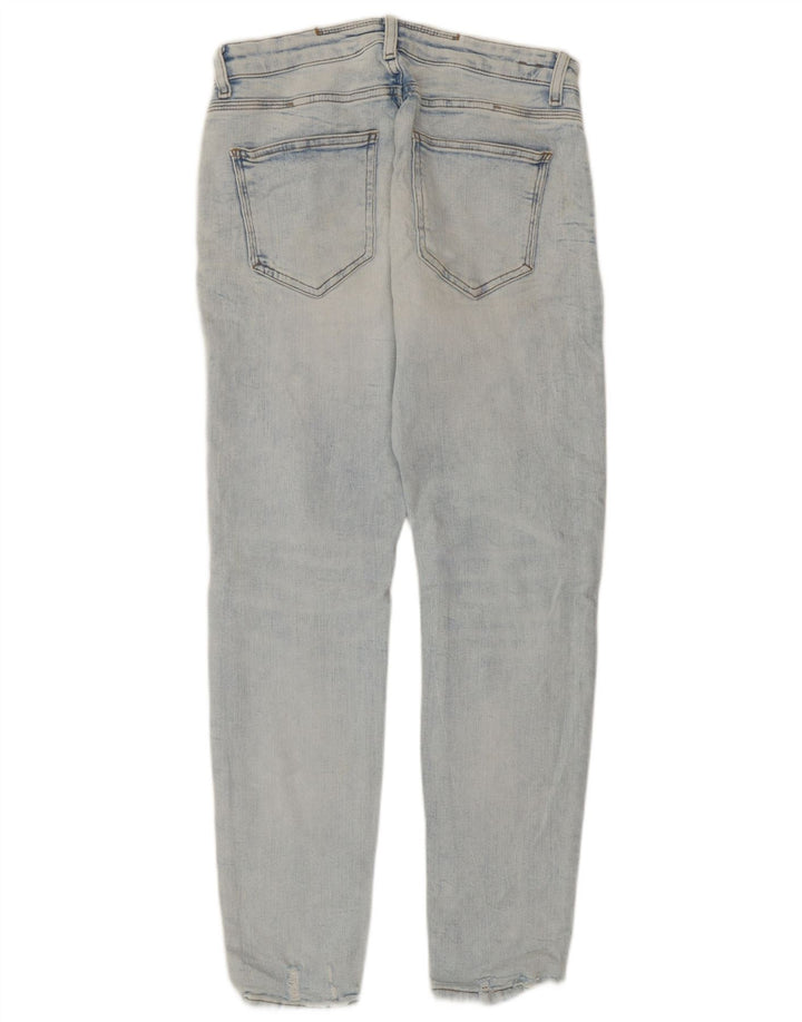 Zara Herren Distressed Slim Jeans EU 40 Mittel W31 L29 Blau