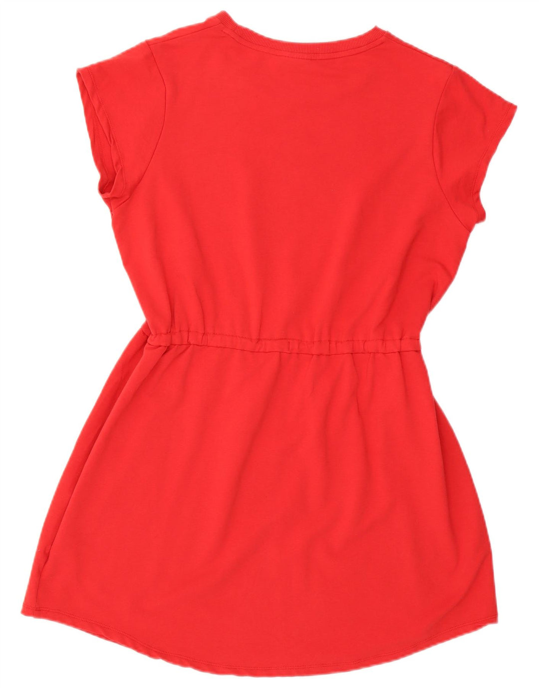 Fila Damen Graphic Basic Kleid UK 18 XL Rote Baumwolle