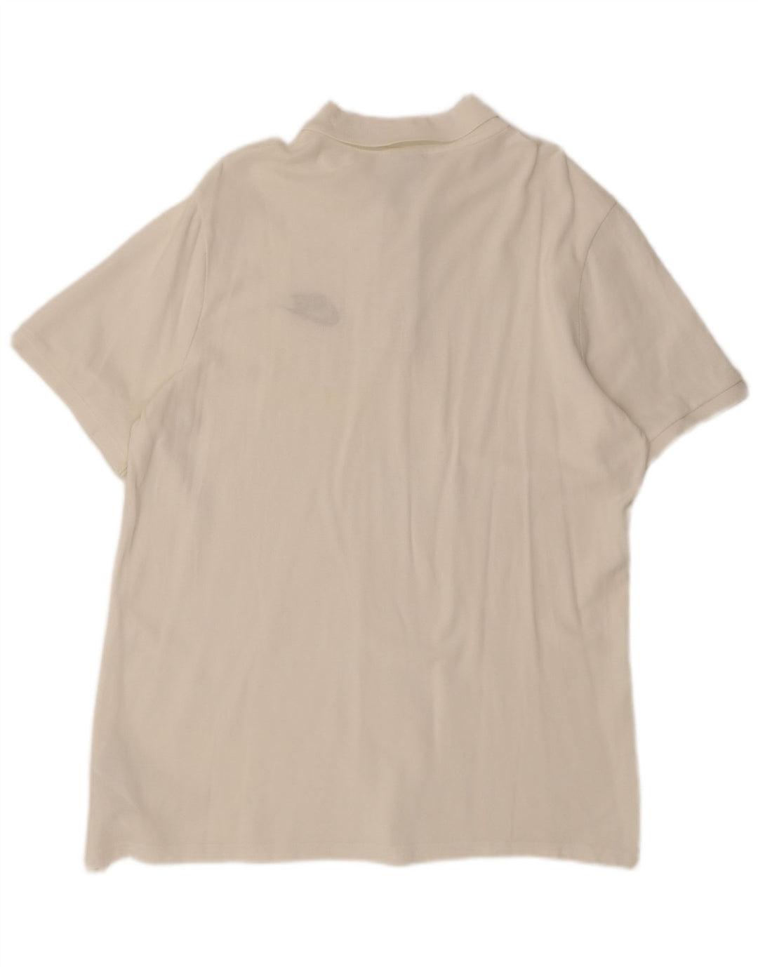 Nike Herren-Poloshirt XL aus weißer Baumwolle