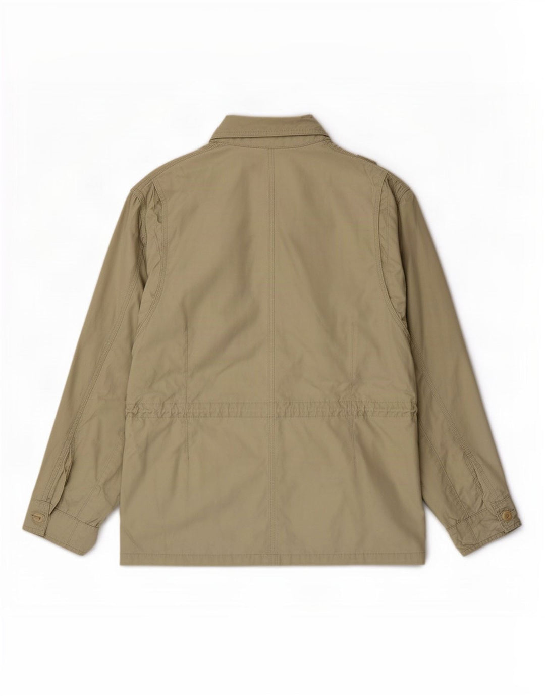James Dillon Herren-Utility-Jacke UK 38 Mittelbeige Baumwolle