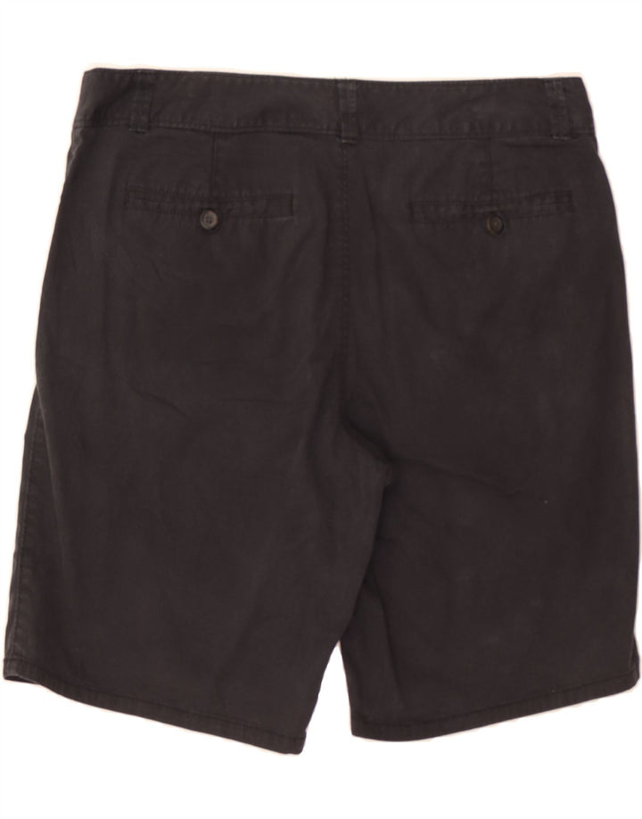 DOCKERS Womens Chino Shorts US 12 Large W34  Black Cotton Vintage Dockers and Second-Hand Dockers from Messina Hembry 