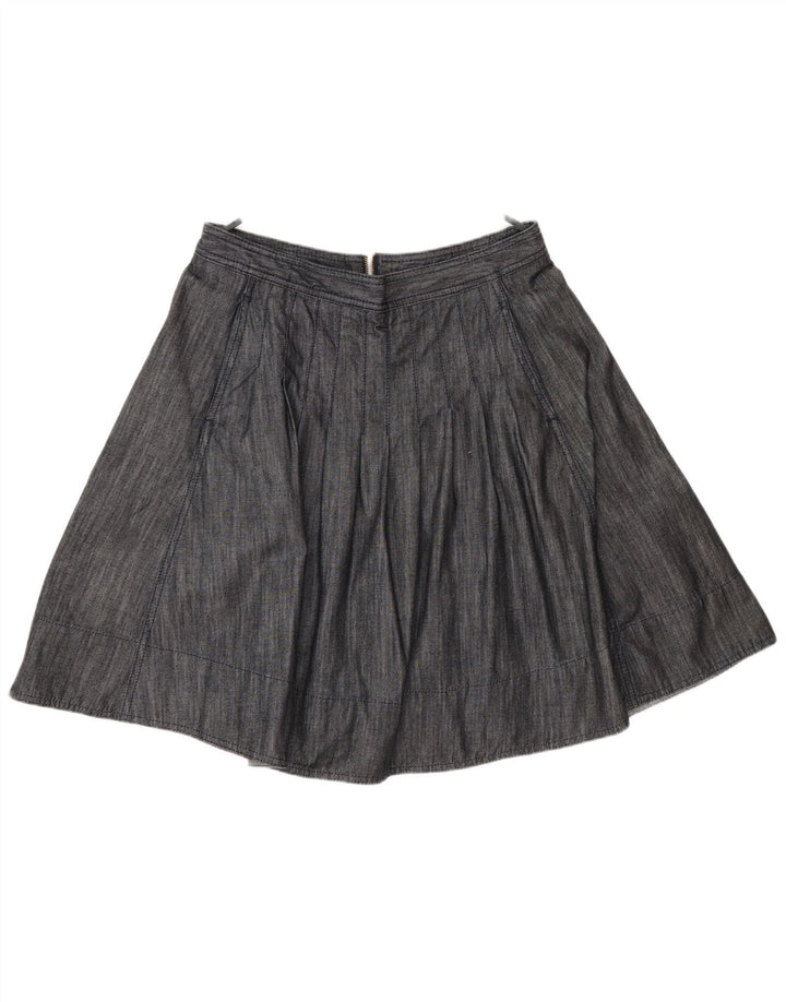 Benetton Damen-A-Linien-Rock, mittelgroß, W28, Marineblau