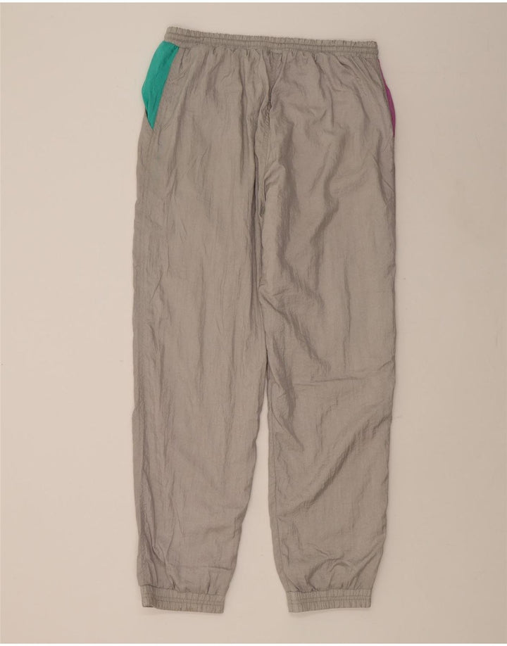 MC KEE'S Womens Tracksuit Trousers Joggers UK 14 Large  Grey Polyamide Vintage MC Kee's and Second-Hand MC Kee's from Messina Hembry 