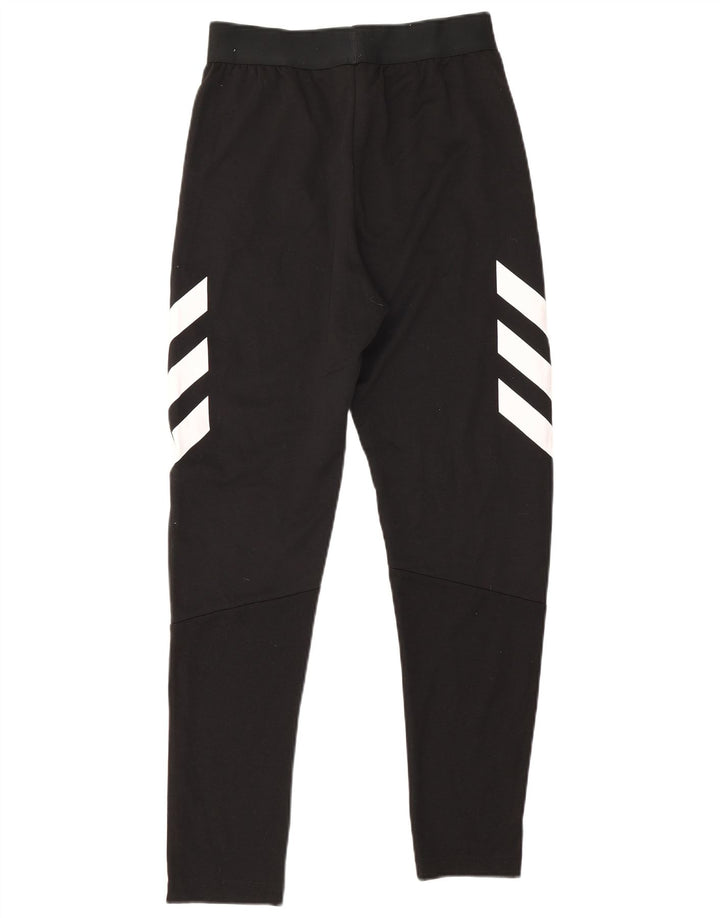 Adidas Trainingshose für Jungen, 13–14 Jahre, schwarzes Polyester