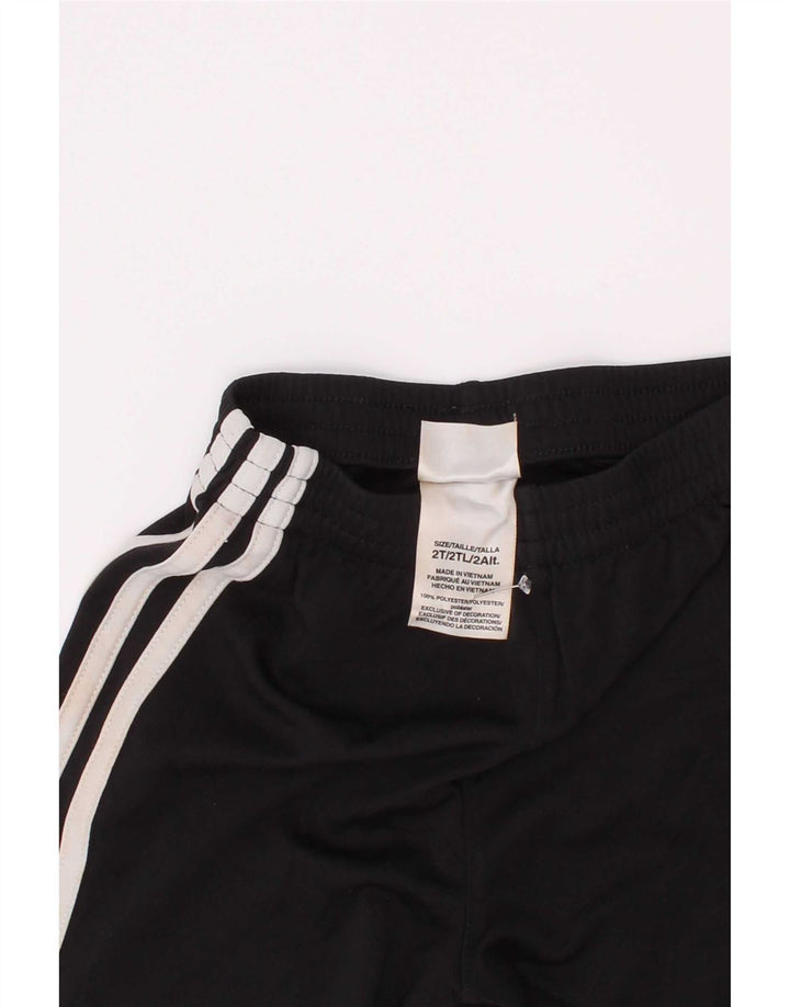 Adidas Baby-Jungen-Sportshorts, 18–24 Monate, schwarzes Polyester