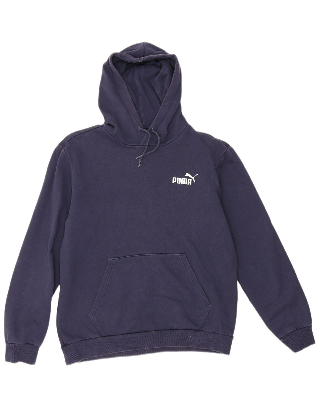 Puma Herren Kapuzenpullover aus Baumwolle in mittlerem Marineblau