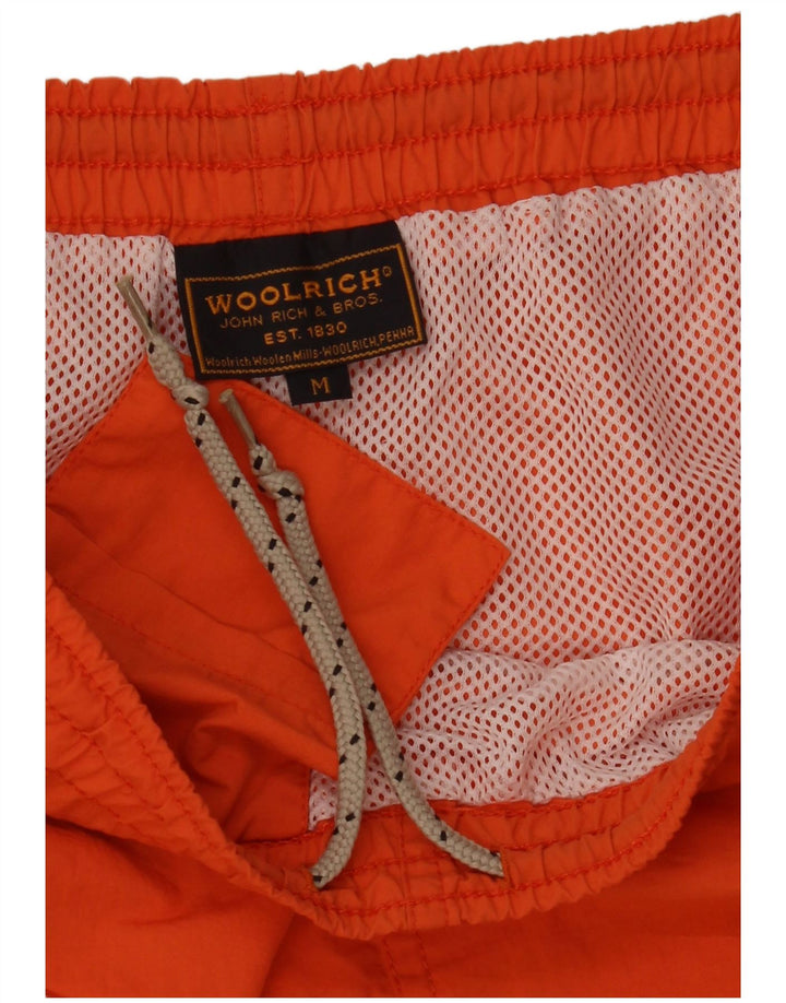 Woolrich Herren Sportshorts Medium Orange Nylon