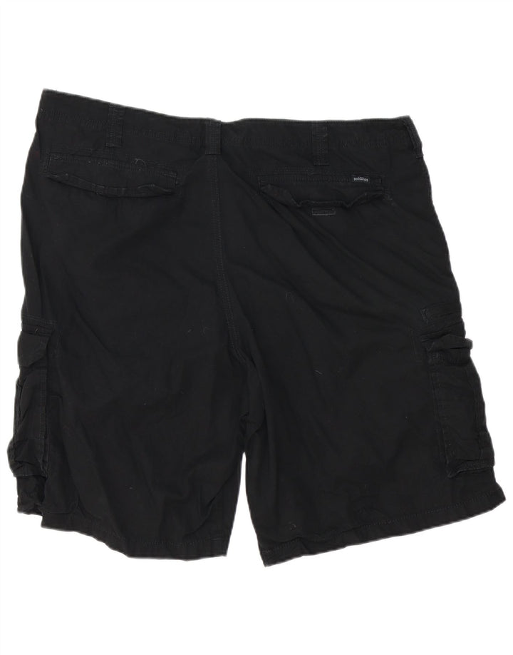 Lee Herren Latzhose Cargoshorts W40 XL Schwarz Baumwolle