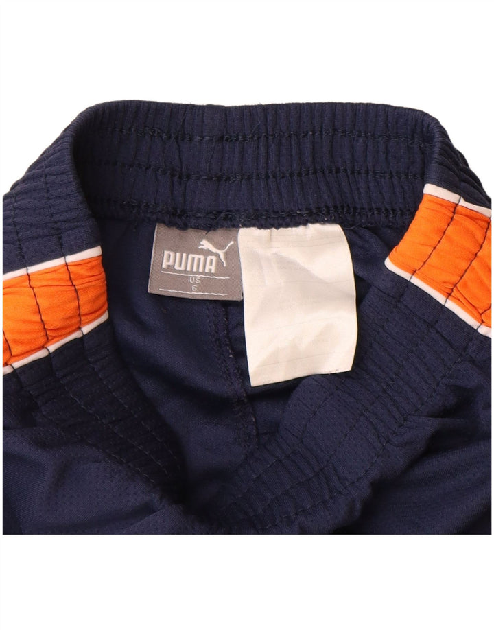 Puma Damen Sportshorts US 6 Medium Marineblau Colourblock Polyester