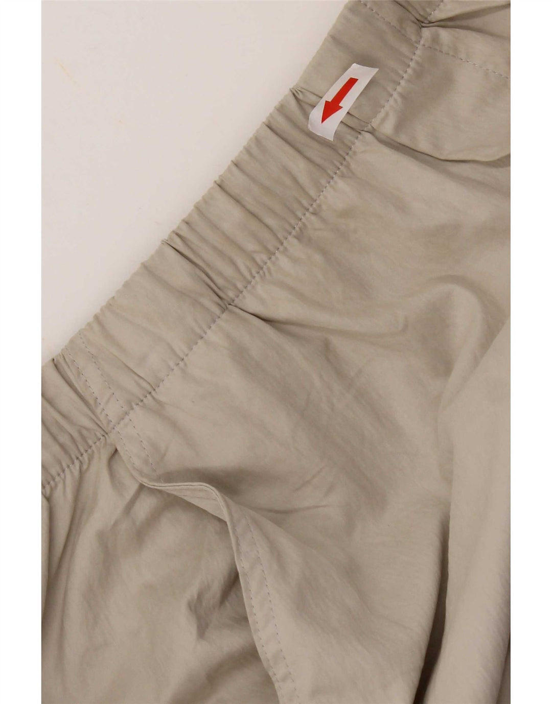 Zara Damen Joggers Cargohose XS W24 L29 Grau Polyester