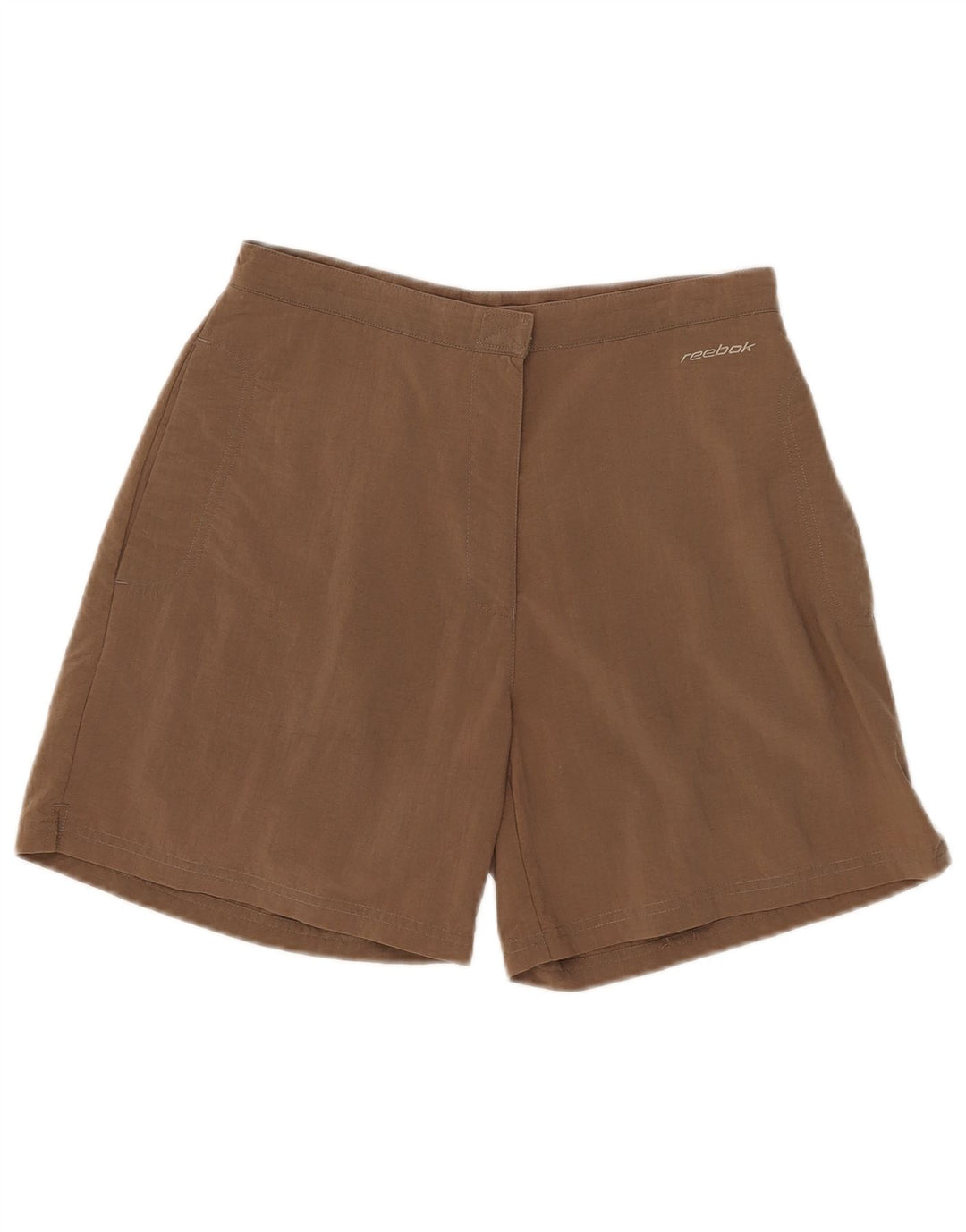 Reebok Damen Wandershorts UK 12 Medium W28 Braun Polyamid