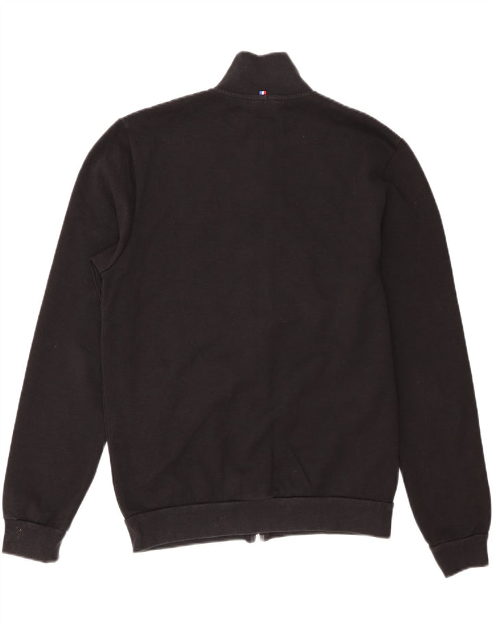 Le Coq Sportif Herren-Trainingsanzug-Oberteil, Jacke, Mittelschwarz, Baumwolle