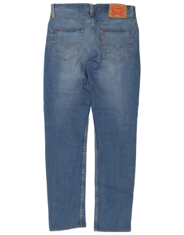 Levi's Herren 511 Slim Jeans W29 L32 Blaue Baumwolle