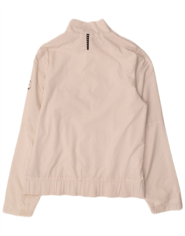 Nike Herren Juventus Trainingsanzug Top Jacke UK 38/40 Mittelweißes Polyester