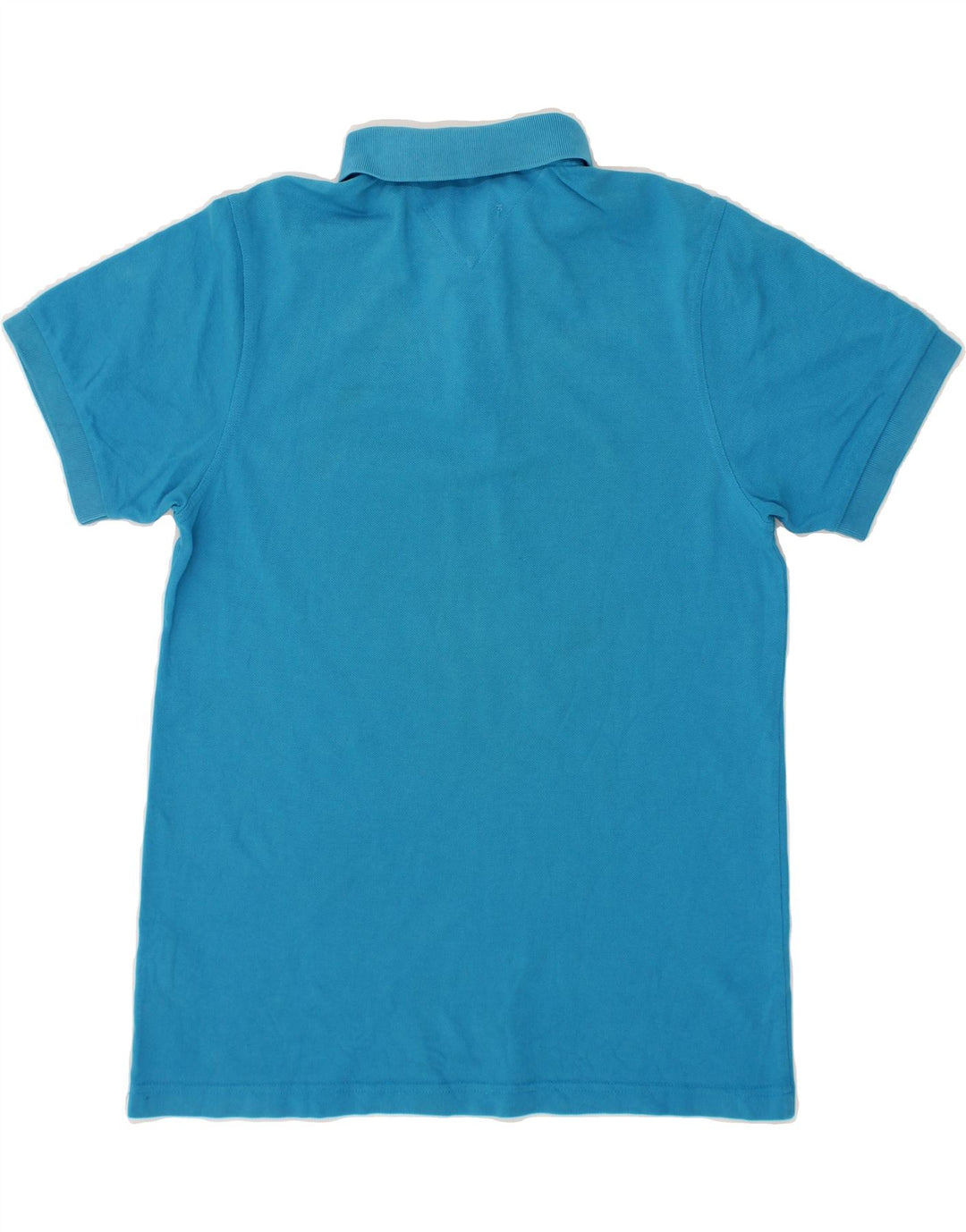 TOMMY HILFIGER Mens Polo Shirt Large Blue Cotton Vintage Tommy Hilfiger and Second-Hand Tommy Hilfiger from Messina Hembry 