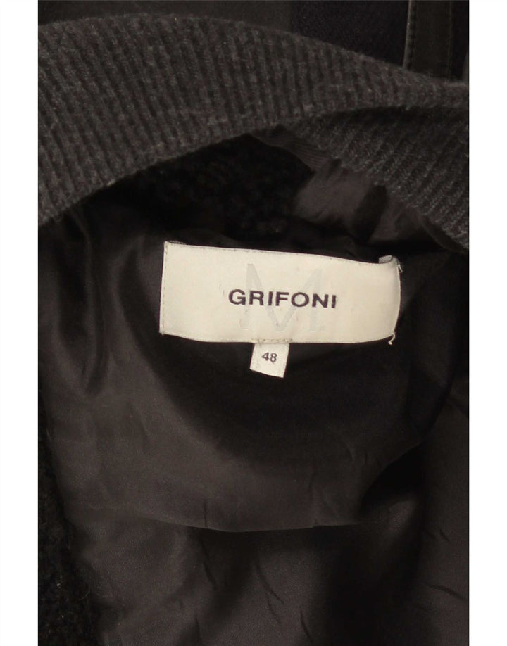 Grifoni Herren Bomberjacke IT 48 Medium Black Colourblock