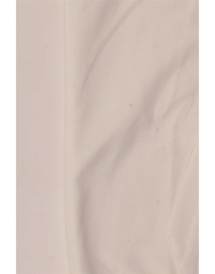 Nike Herren-Kapuzenpullover mit grafischem Reißverschluss, mittelweißes Farbblock-Polyester