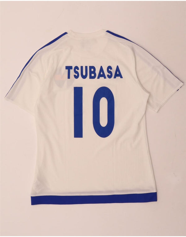 Adidas Herren Climalite Graphic T-Shirt Top Mittelweiß Farbblock