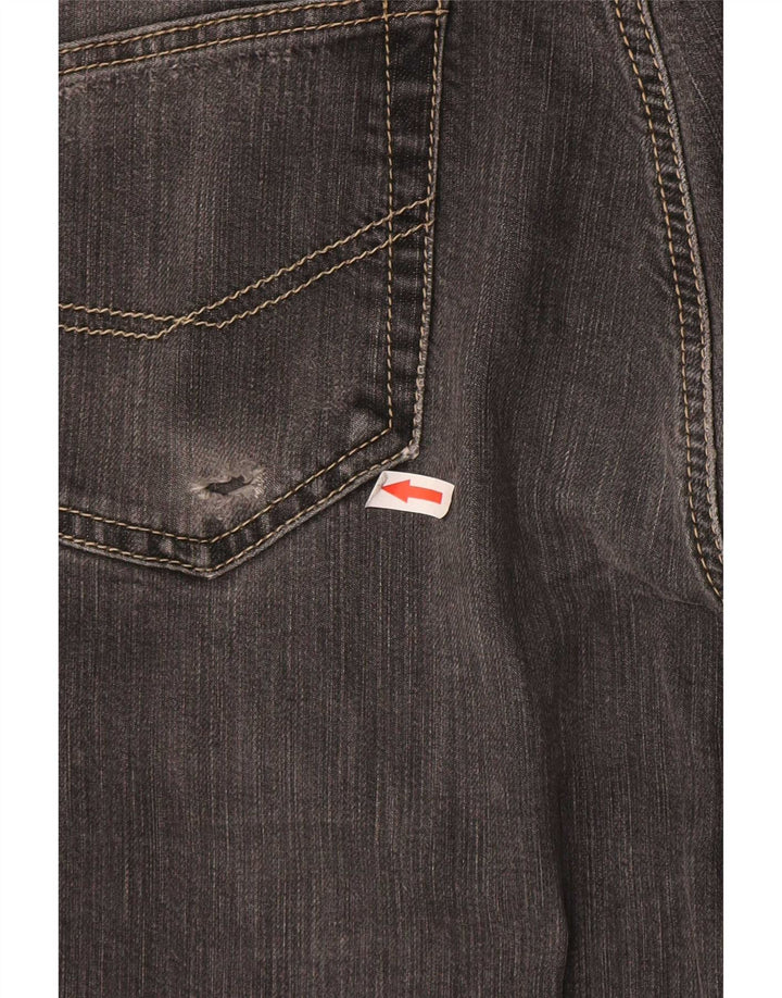 Rifle Herren Straight Jeans W34 L32 Graue Baumwolle